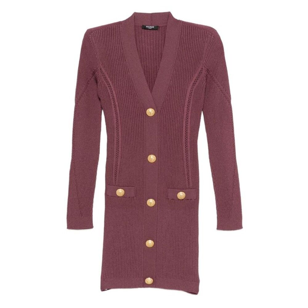 Balmain Women V-Necked Short Dress